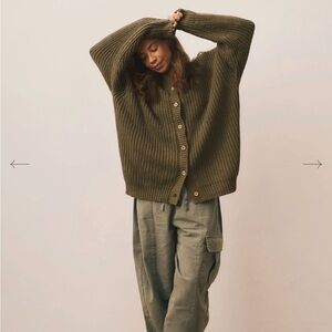 Olive Women's Cardigan Sweater